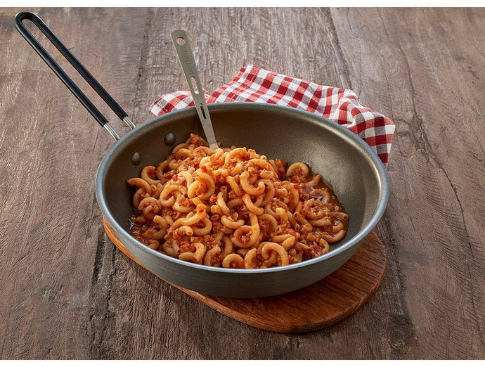 Pasta with vegetarian Bolognese